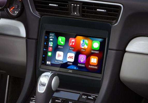 JVC Stereopaket till Porsche 911 2011-2016 m/ Standard-ljud