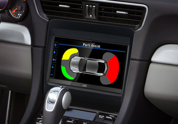 JVC Stereopaket till Porsche 911 2011-2016 m/ Standard-ljud