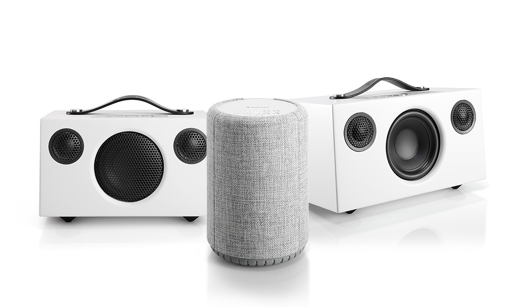 Audio Pro Multiroompaket Medium, vitgrå