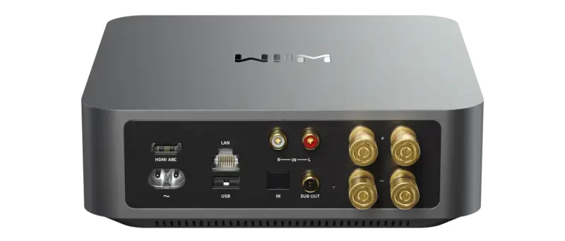 WiiM Amp Pro & Dynavoice Definition DF-8, kraftfuldt 2.0 stereopakke