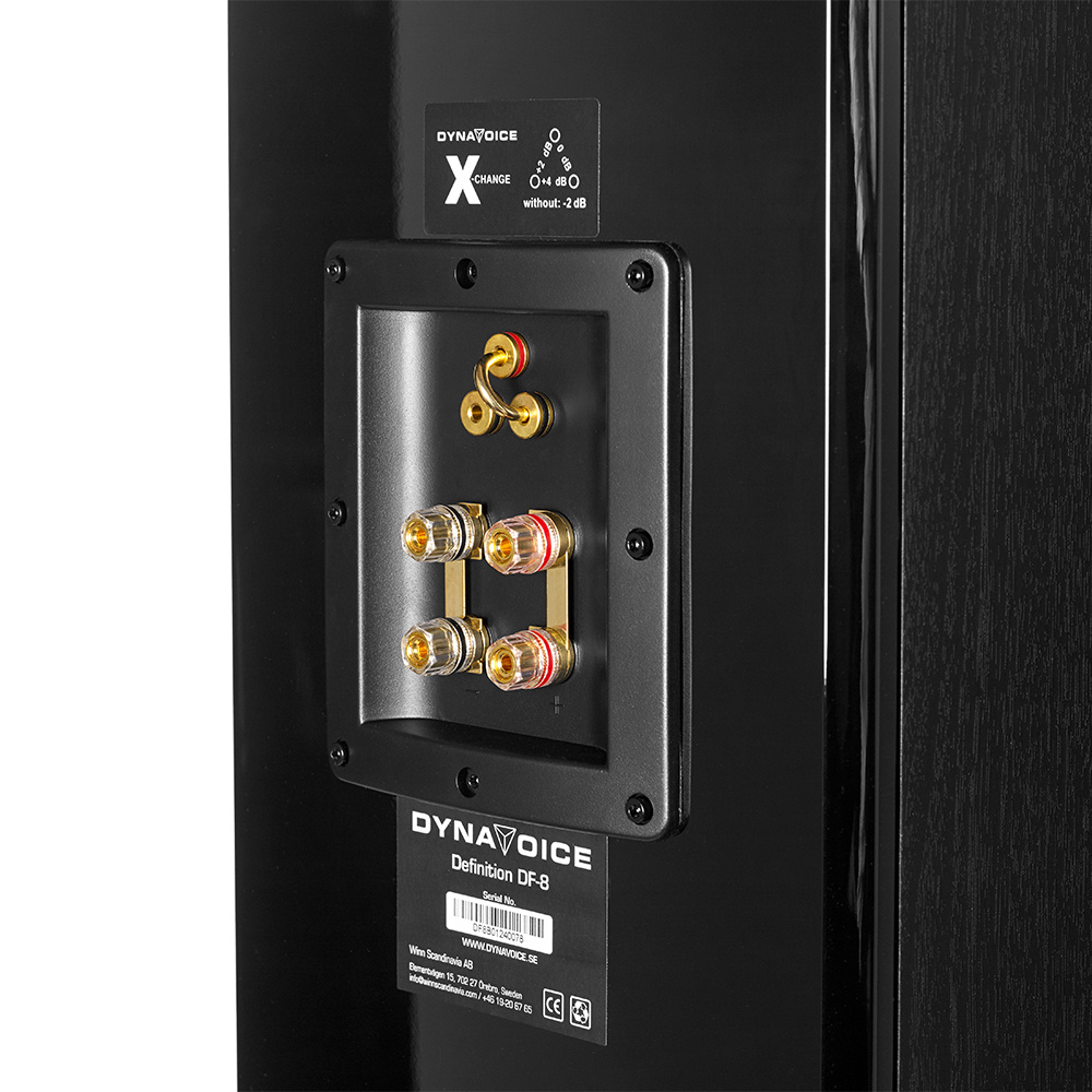 WiiM Amp Pro & Dynavoice Definition DF-8, kraftfuldt 2.0 stereopakke