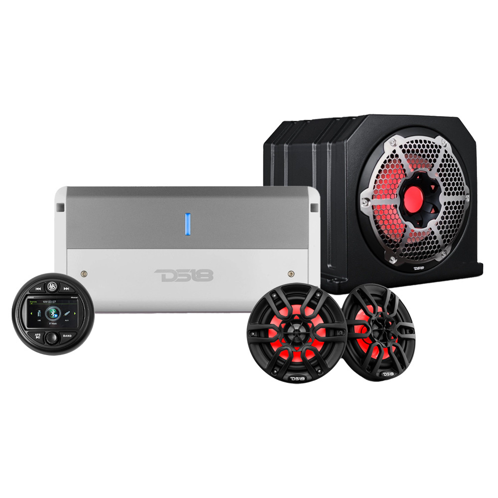 Marin komplet pakke med AMR30D, højttalere, forstærker & basboks