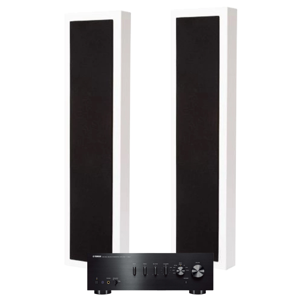 Yamaha A-S501 MK II & 2-pack DLS Flatbox XXL, stereopaket