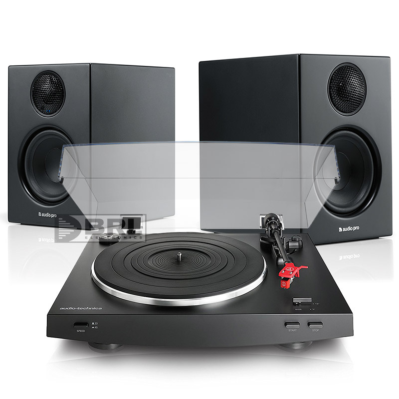 Audio Technica AT-LP3 & Audio Pro Addon T14 Aktivt Vinylpaket