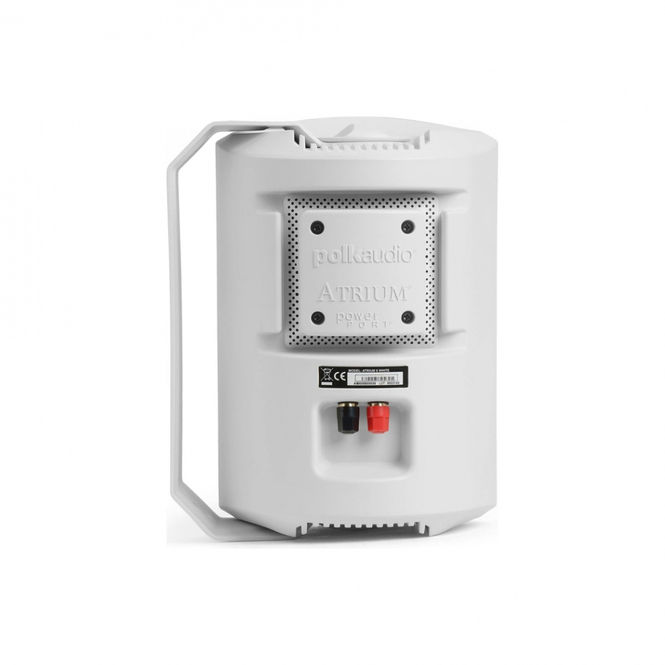 Dynavoice CA802BT & Polk Audio Atrium 6 hvide udendørshøjttalere, stereopakke