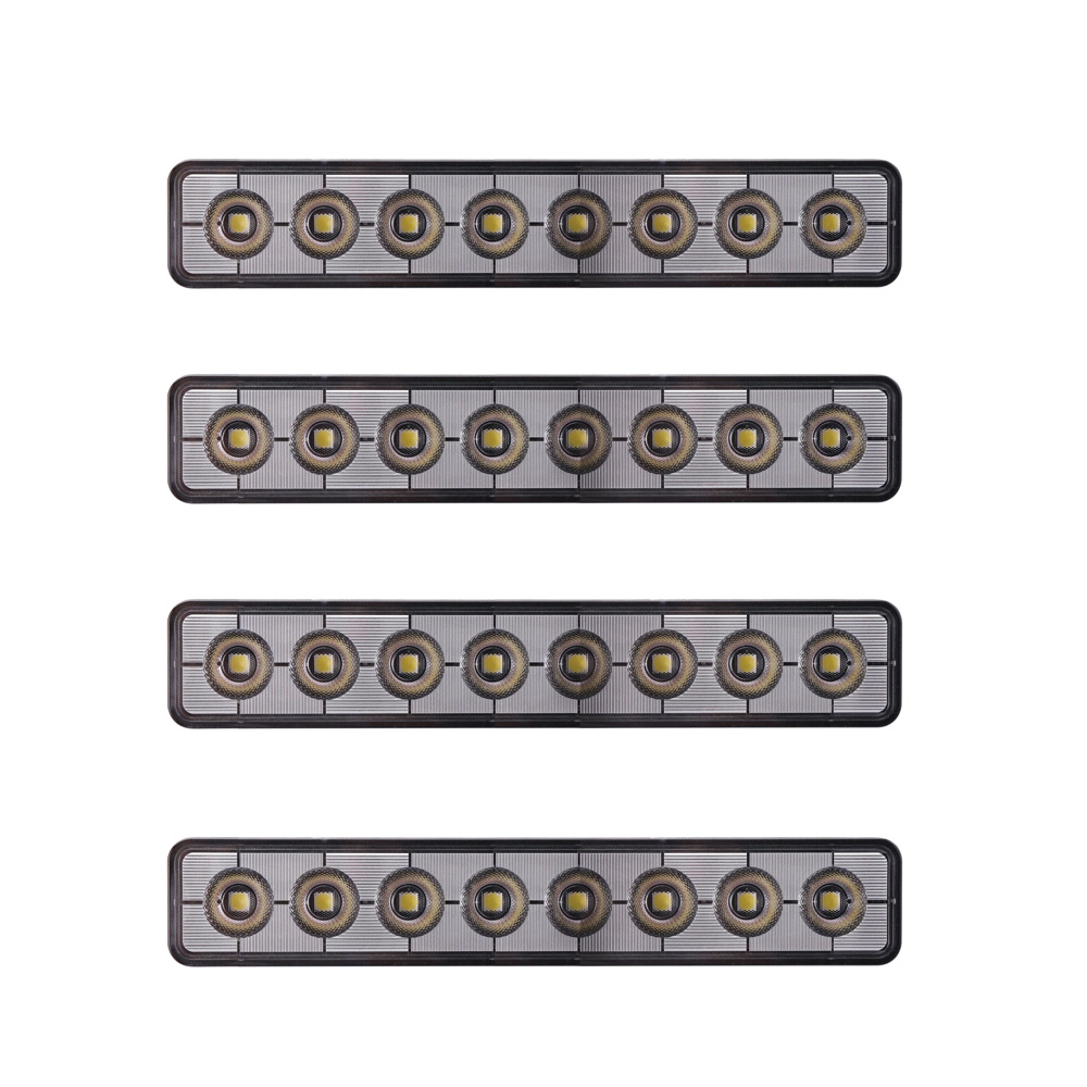 4-pak NIZLED B48RF, vinklet 24,2 cm bag-/arbejdslys, 48W, arbejdslyspakke