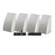 4-pack Yamaha NS-AW592 i hvid med Dynavoice CA802BT og SC4B, udendørspakke 4-pack Yamaha NS-AW592 i hvid med Dynavoice CA802BT og SC4B, udendørspakke