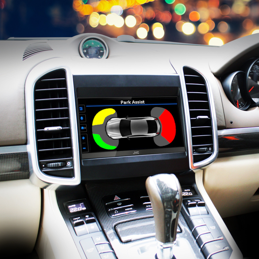 JVC Stereopaket till Porsche Cayenne 2012-2016 m/ Standard-ljud