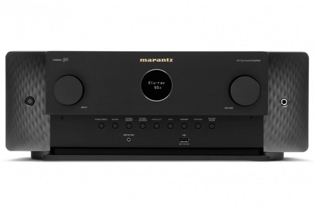 Marantz Cinema 50 i sort med Arcsound STEAM
