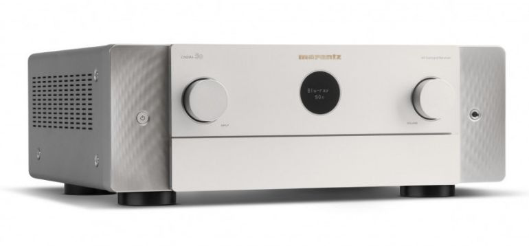 Marantz Cinema 50 i sølv med Arcsound STEAM
