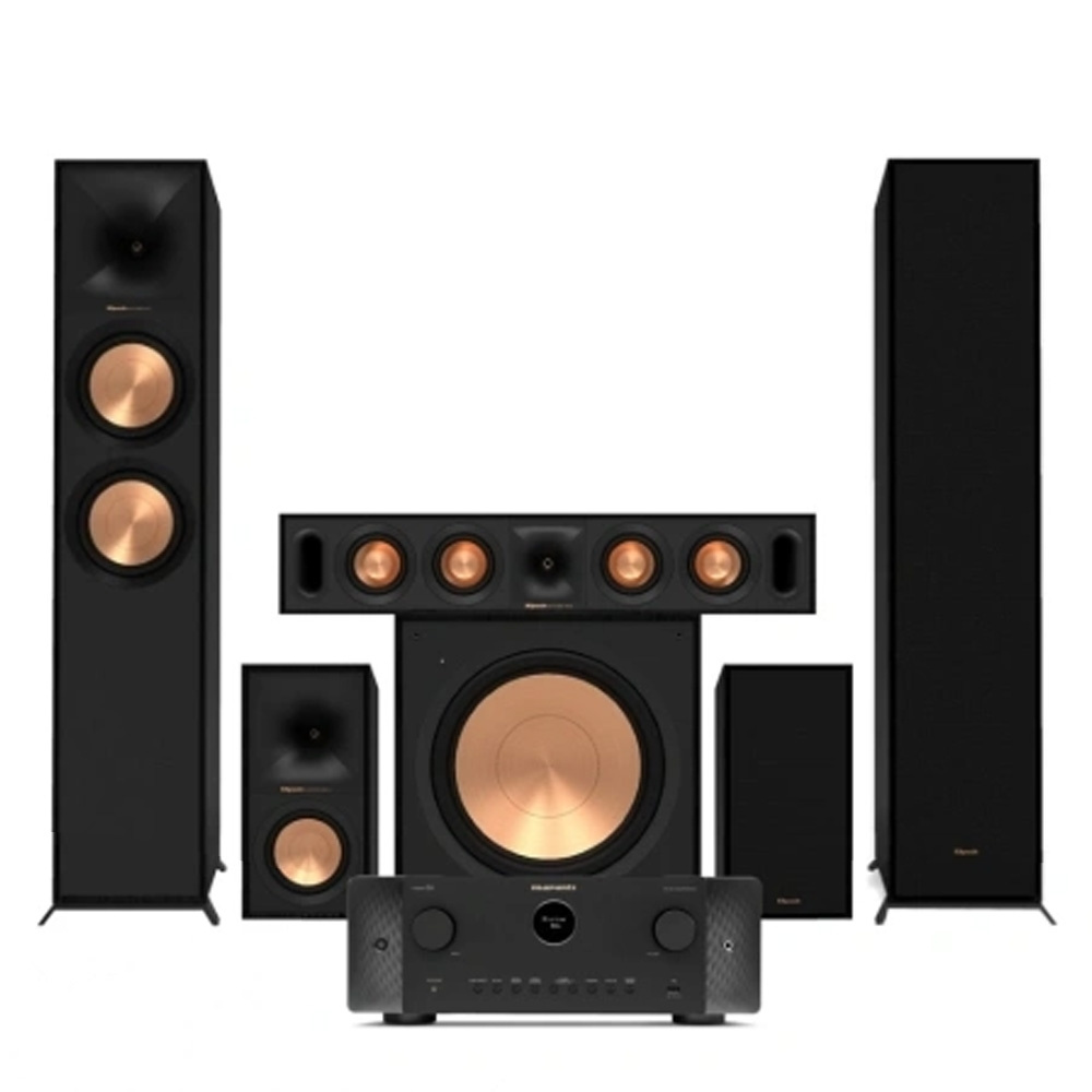 Marantz Cinema 60 med Klipsch Reference-højttalere, 5.1 hjemmebiopakke