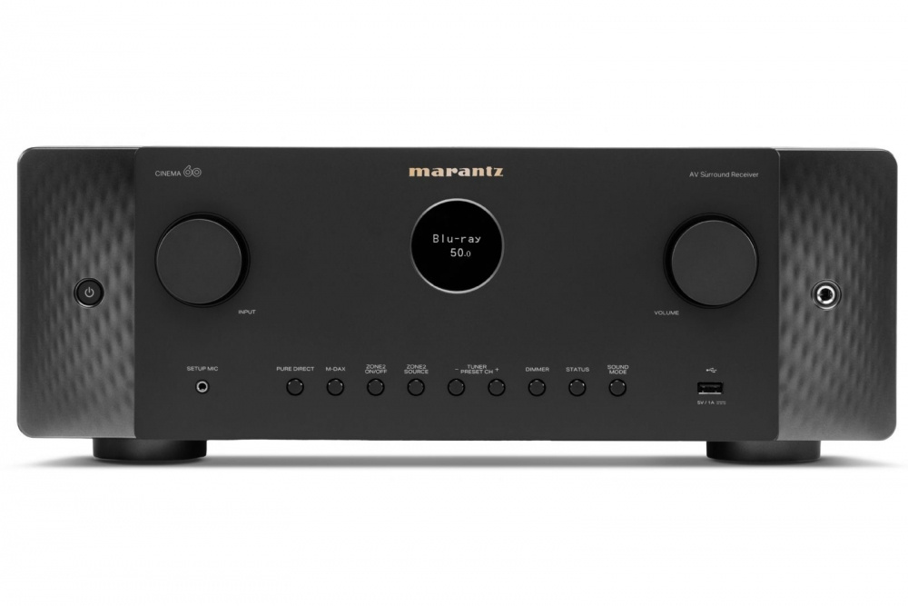 Marantz Cinema 60 i sort med Arcsound EDGE