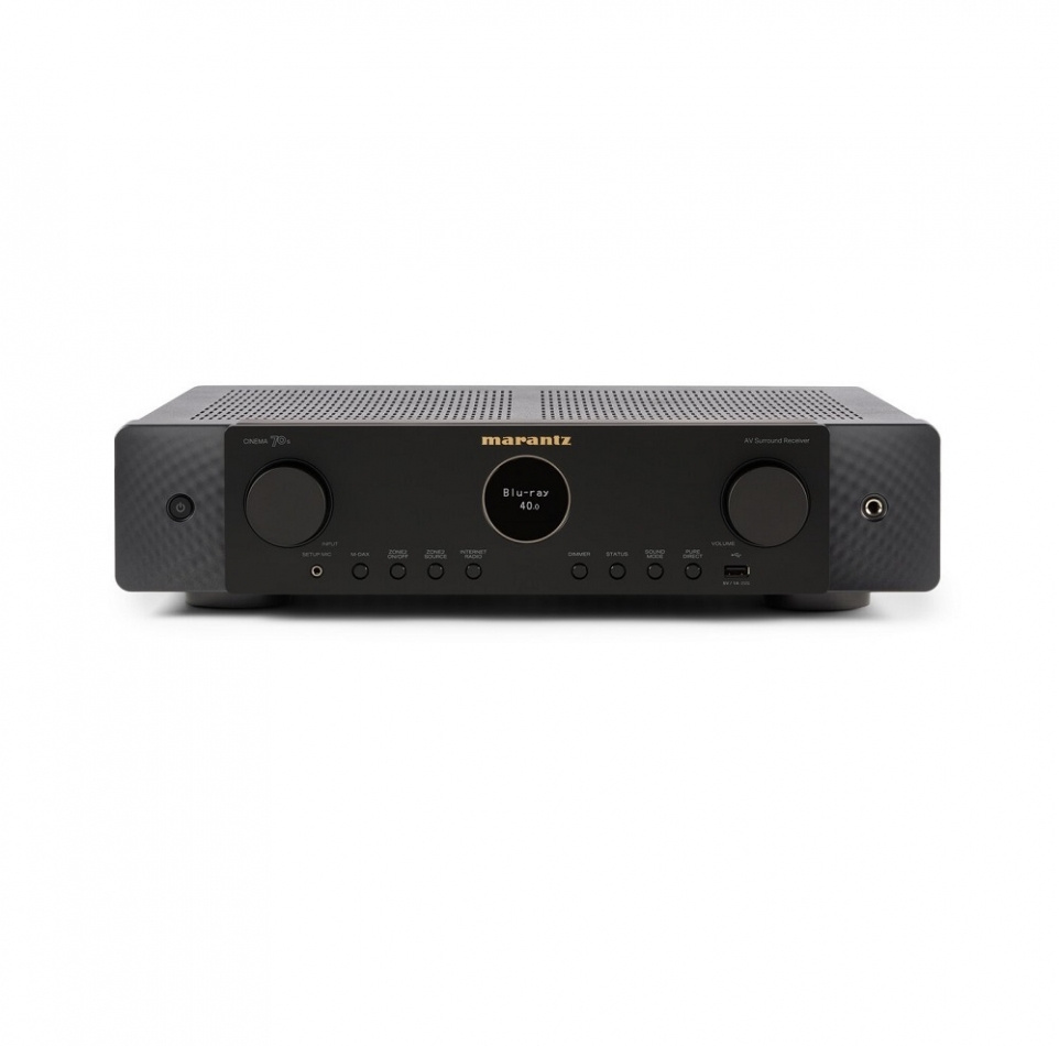 Marantz Cinema 70 i sort med Arcsound NOVA