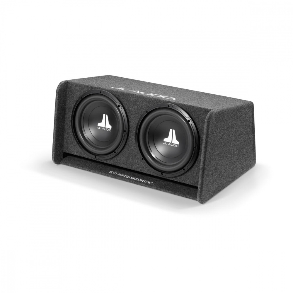 JL Audio CP212-W0v3 med RA1200W, KD-X382BT og DLS-højttalere, komplet pakke