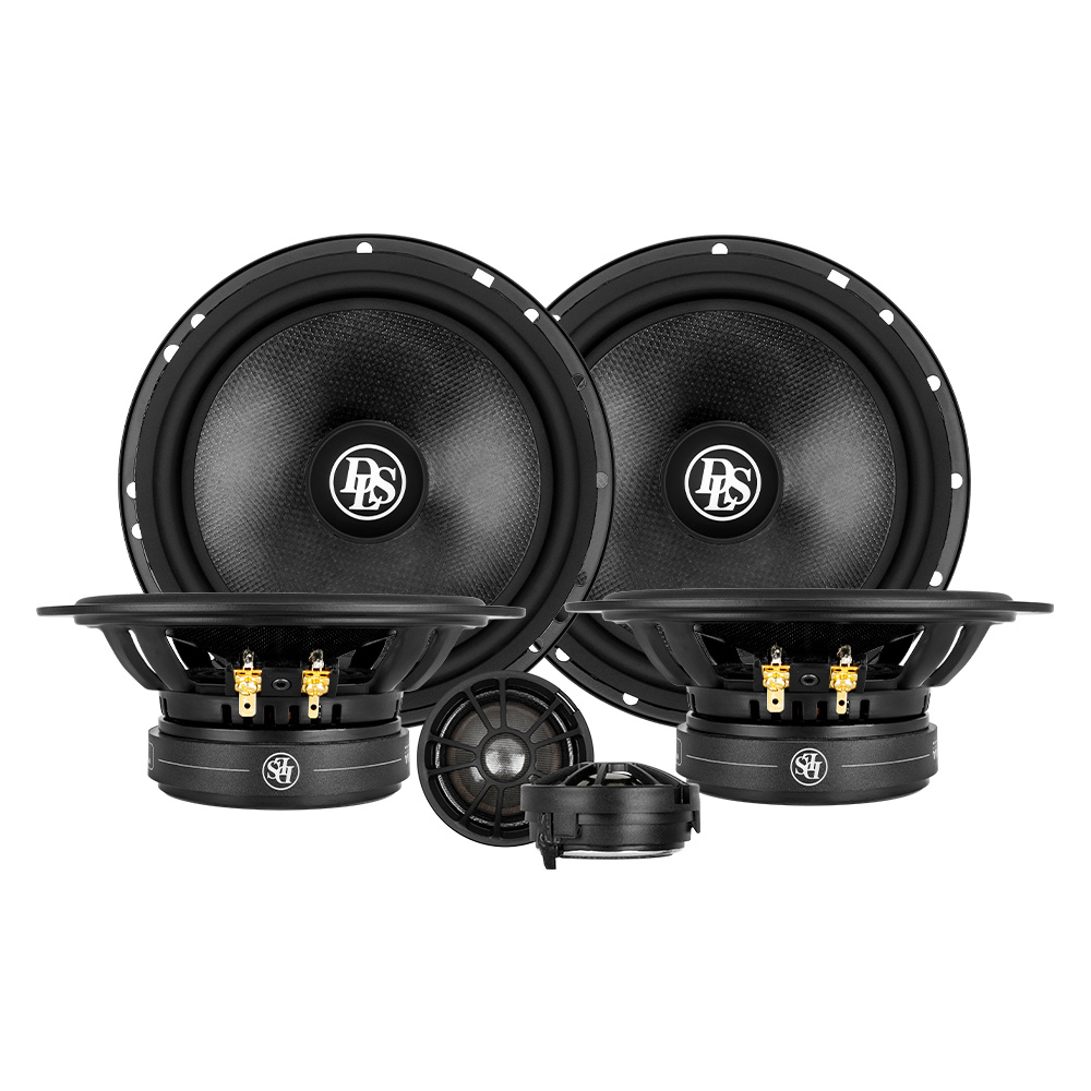 DLS Cruise, velspillende 2-vejs 6.5 tommer kitsystem med dobbelt mellembas