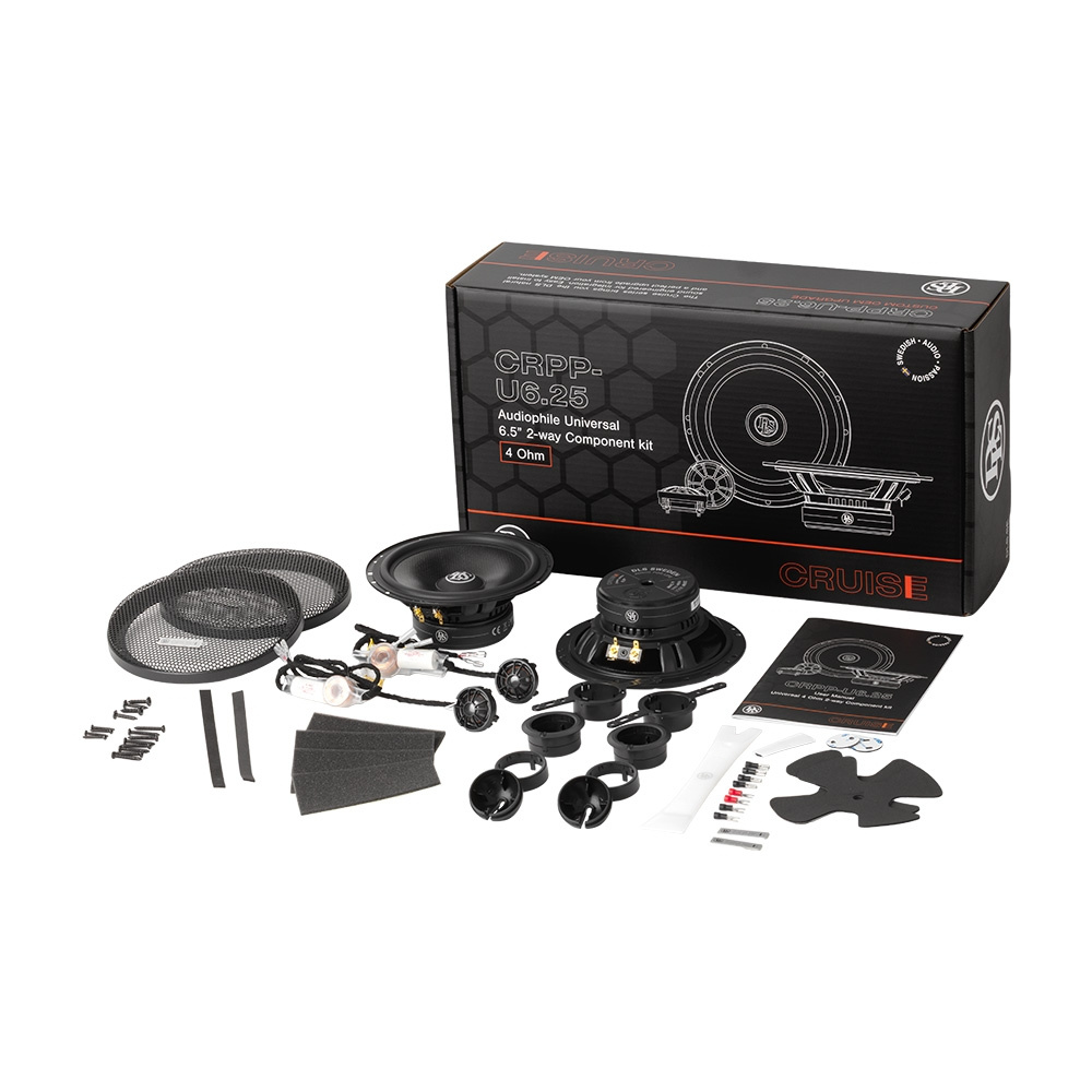 DLS Cruise CRPP-U6.25 med U6CX, for- og baghøjttalere