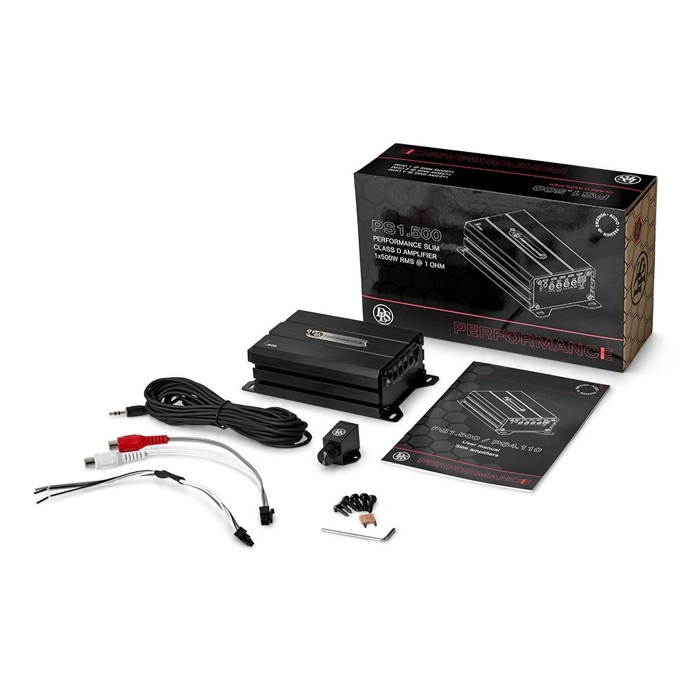 JL Audio CS112LG-TW1-2 med DLS Performance Slim PS1.500, 12-tommers baspakke