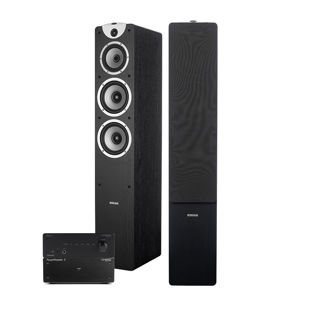 Tangent DAC II og PowerAmpster II med Magic F-7 EX v3, stereopakke