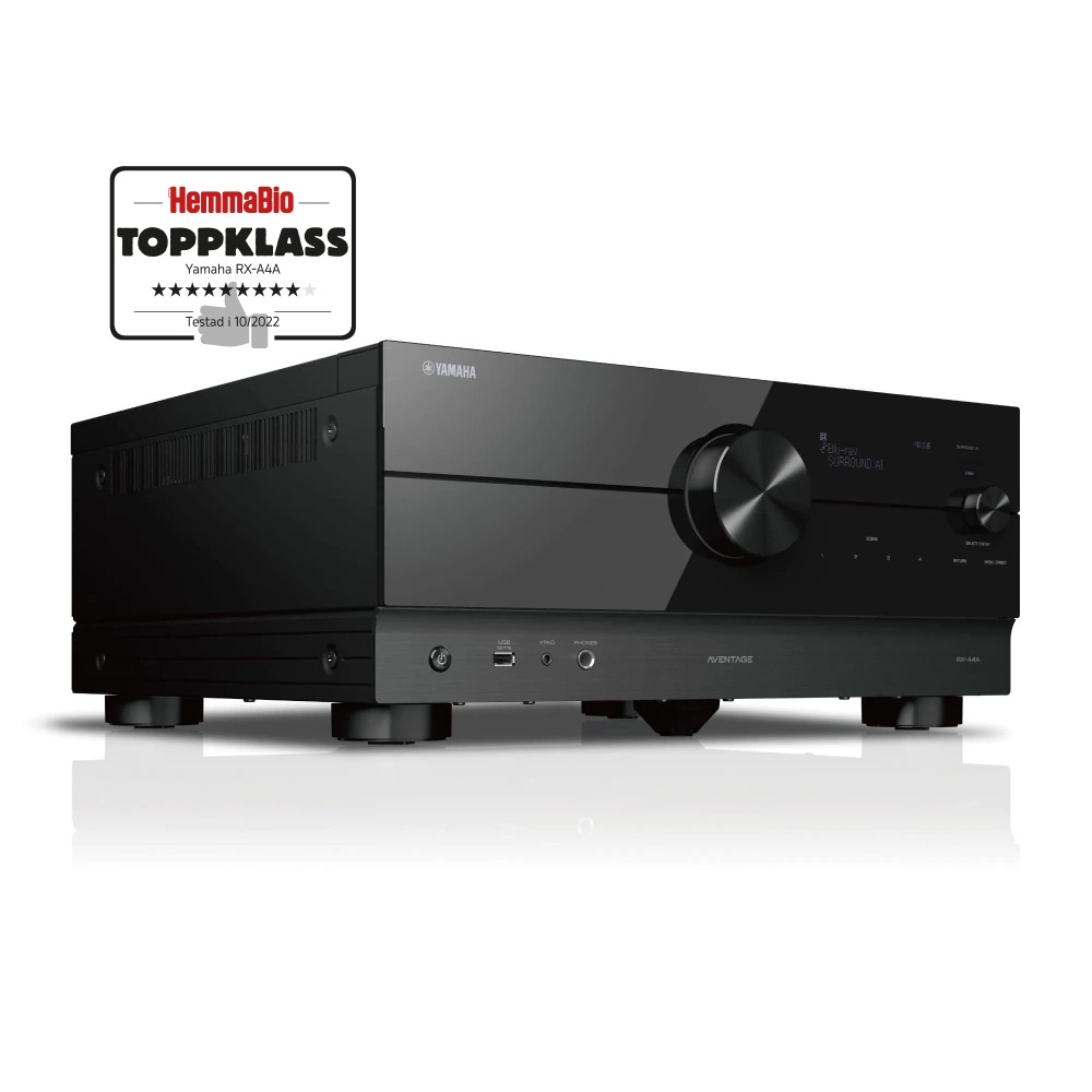 Dynavoice Definition 5.0 hjemmebiografpakke med Yamaha RX-A4A, ek