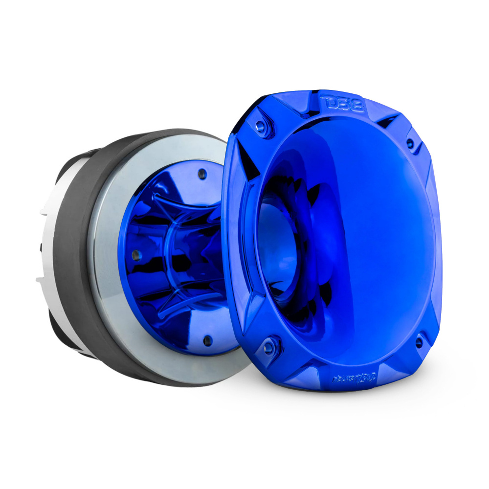 DS18 PRO-DKH2C, vanvittig 2-tommers driver med rød/blå horn