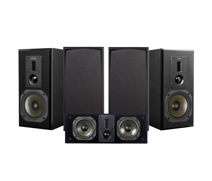 Dynavoice Definition DM-6 MKII med DC-5 5.0 højttalerpakke, sort