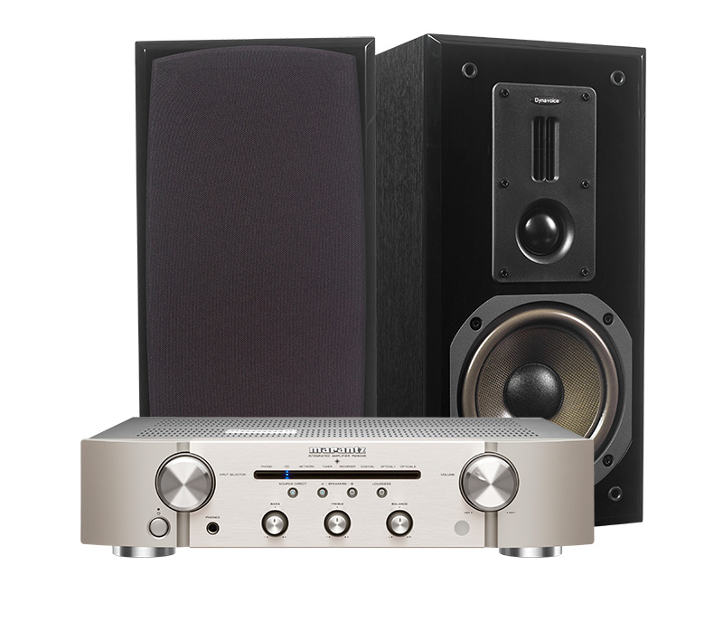 Dynavoice Definition DM-6 med Marantz PM6006