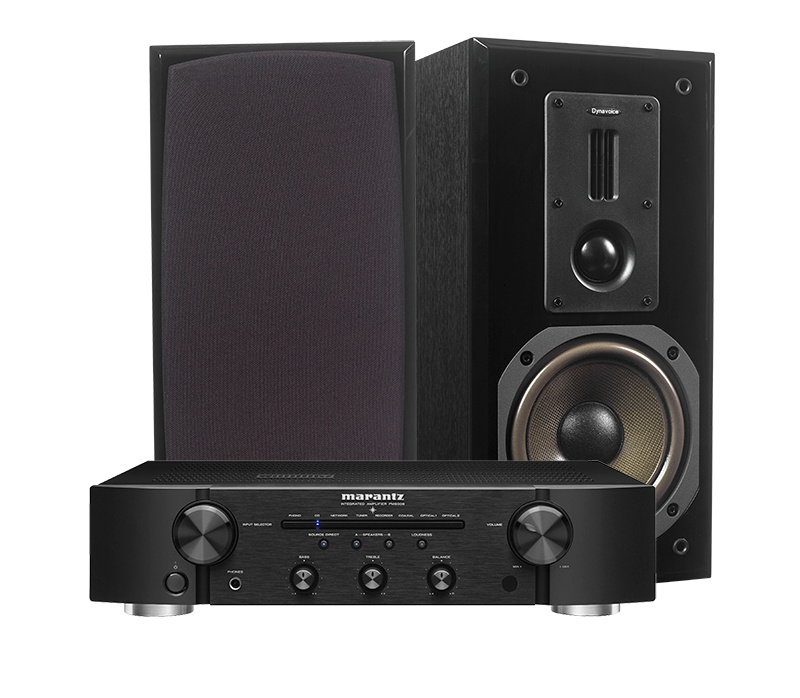 Dynavoice Definition DM-6 med Marantz PM6006