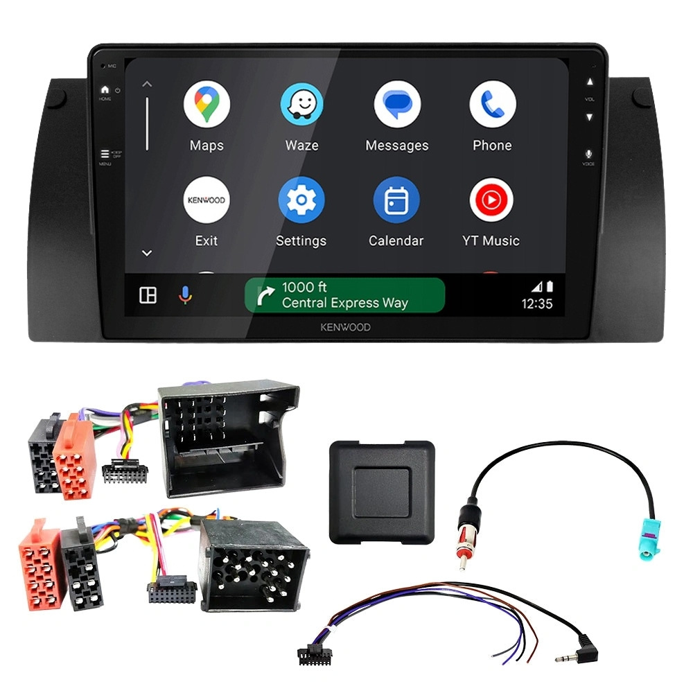 Kenwood DMX80AXS bilstereopakke til BMW 5-serie E39 1996-2004