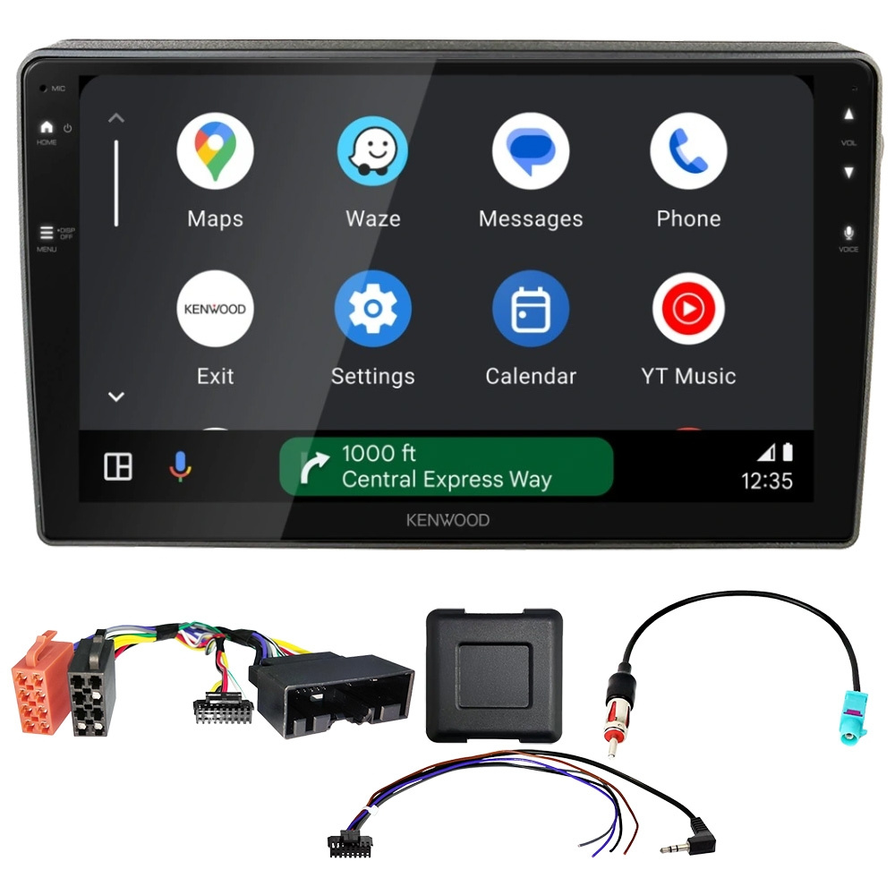 Kenwood DMX80AXS bilstereopakke til Ford Transit Custom/Tourneo Custom 2012-2018, övre originalenhet