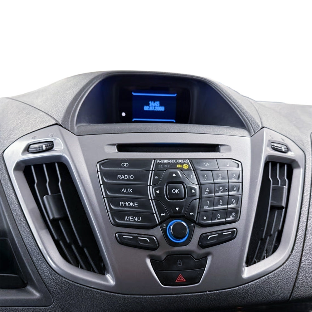 Kenwood DMX80AXS bilstereopakke til Ford Transit Custom/Tourneo Custom 2012-2018, övre originalenhet