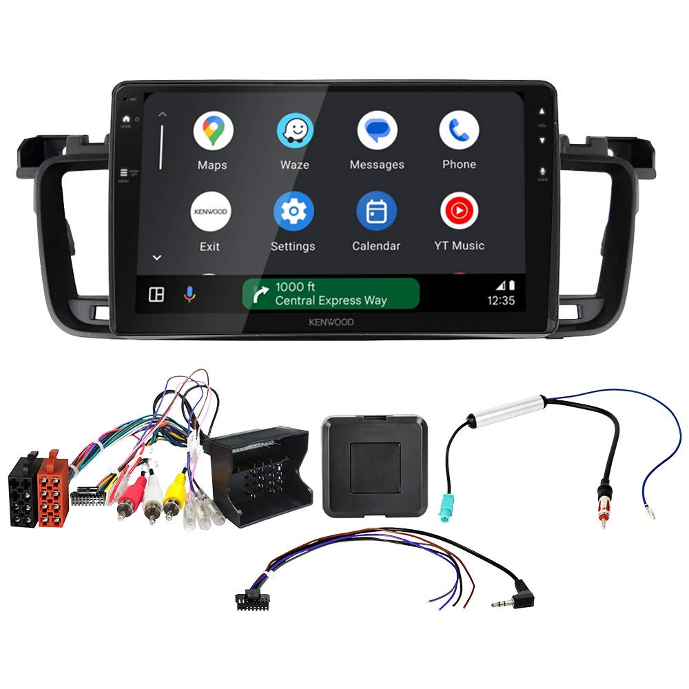 Kenwood DMX80AXS bilstereopakke til Peugeot 508 2010-2018