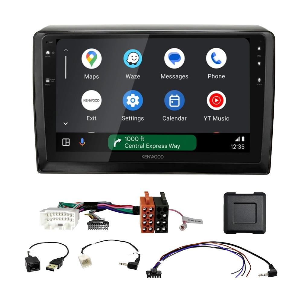Kenwood DMX80AXS bilstereopakke til Suzuki Swift 2017-2024, pianosvart