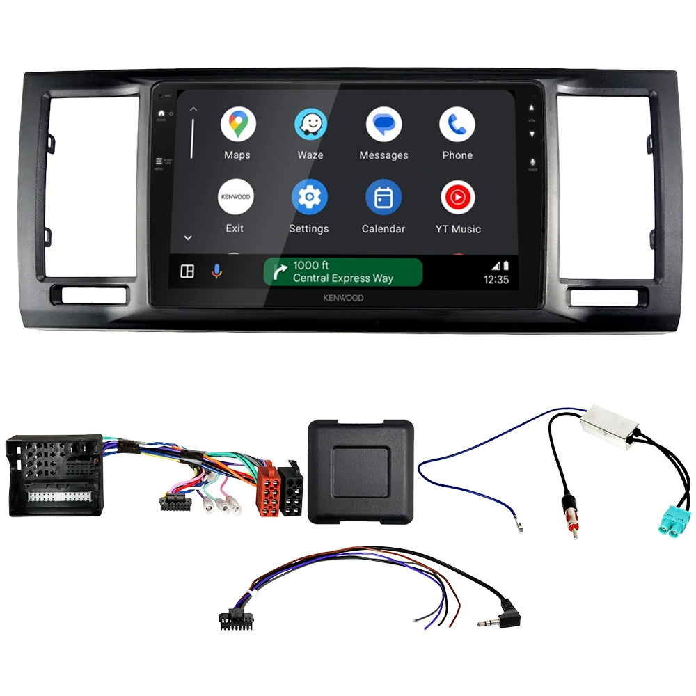 Kenwood DMX80AXS bilstereopakke til Volkswagen Transporter T6 2016-2019