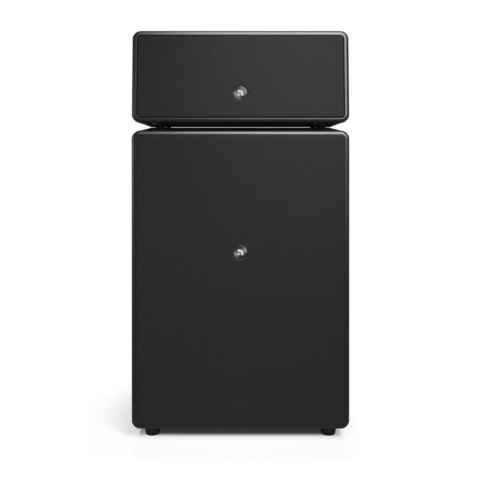 2-pak Audio Pro Drumfire II W Wi-Fi-højttalere med Google Cast & AirPlay 2, sort