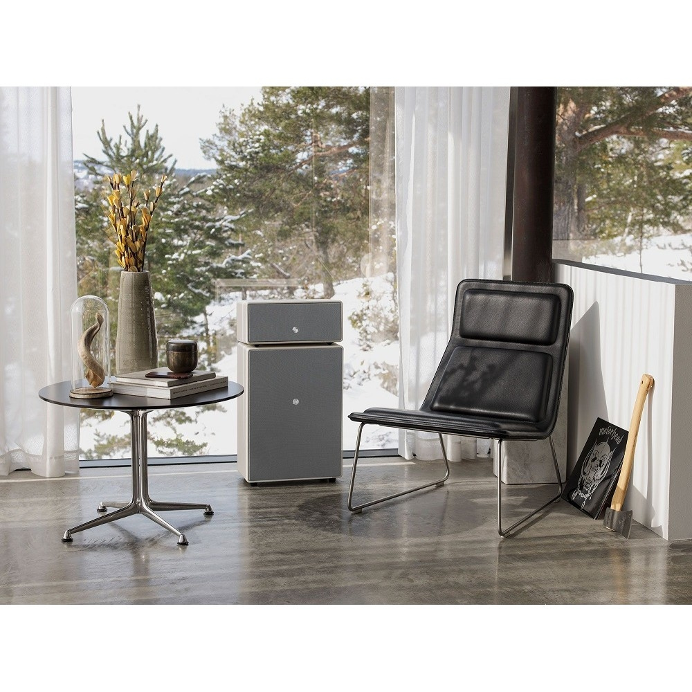 2-pak Audio Pro Drumfire II W Wi-Fi-højttalere med Google Cast & AirPlay 2, hvid