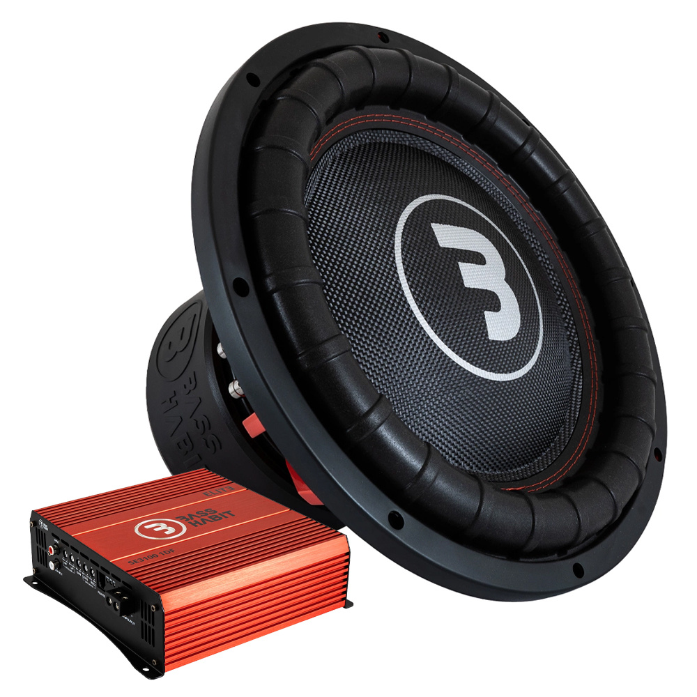 Bass Habit Elite 2 E2380D2 & SPL ELITE 3100.1DF, baspaket