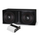 Bass Habit E300D1 i portet kabinet med SP21001FR, 2x12-baspakke Bass Habit E300D1 i portet kabinet med SP21001FR, 2x12-baspakke
