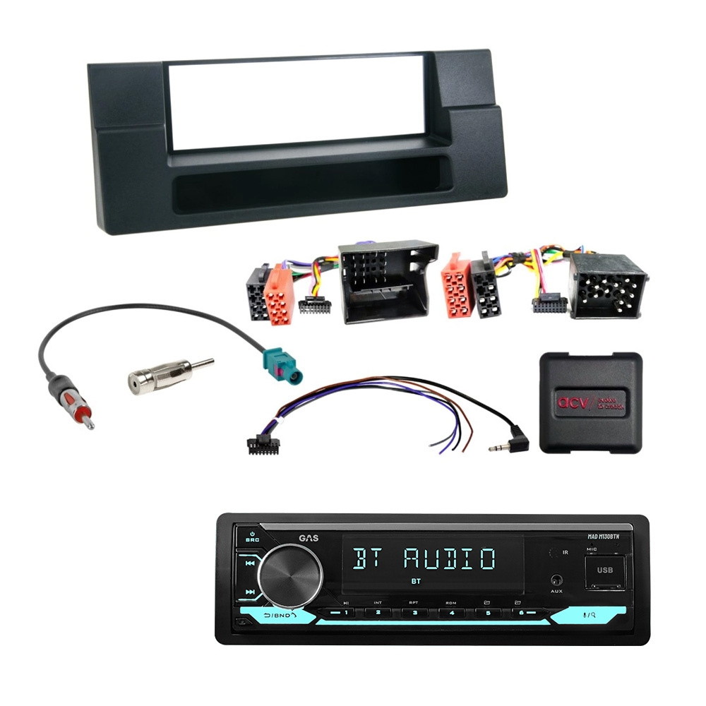 GAS MAD M130-BTN bilstereopakke til BMW E39/X5