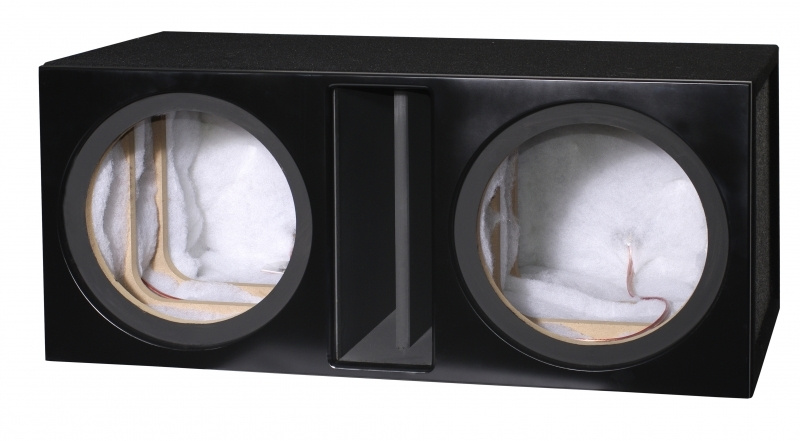 2-pak EDP122SPL-E3 i portet kasse med MAX PA1-3000.1DZ2, 2x12 baspakke