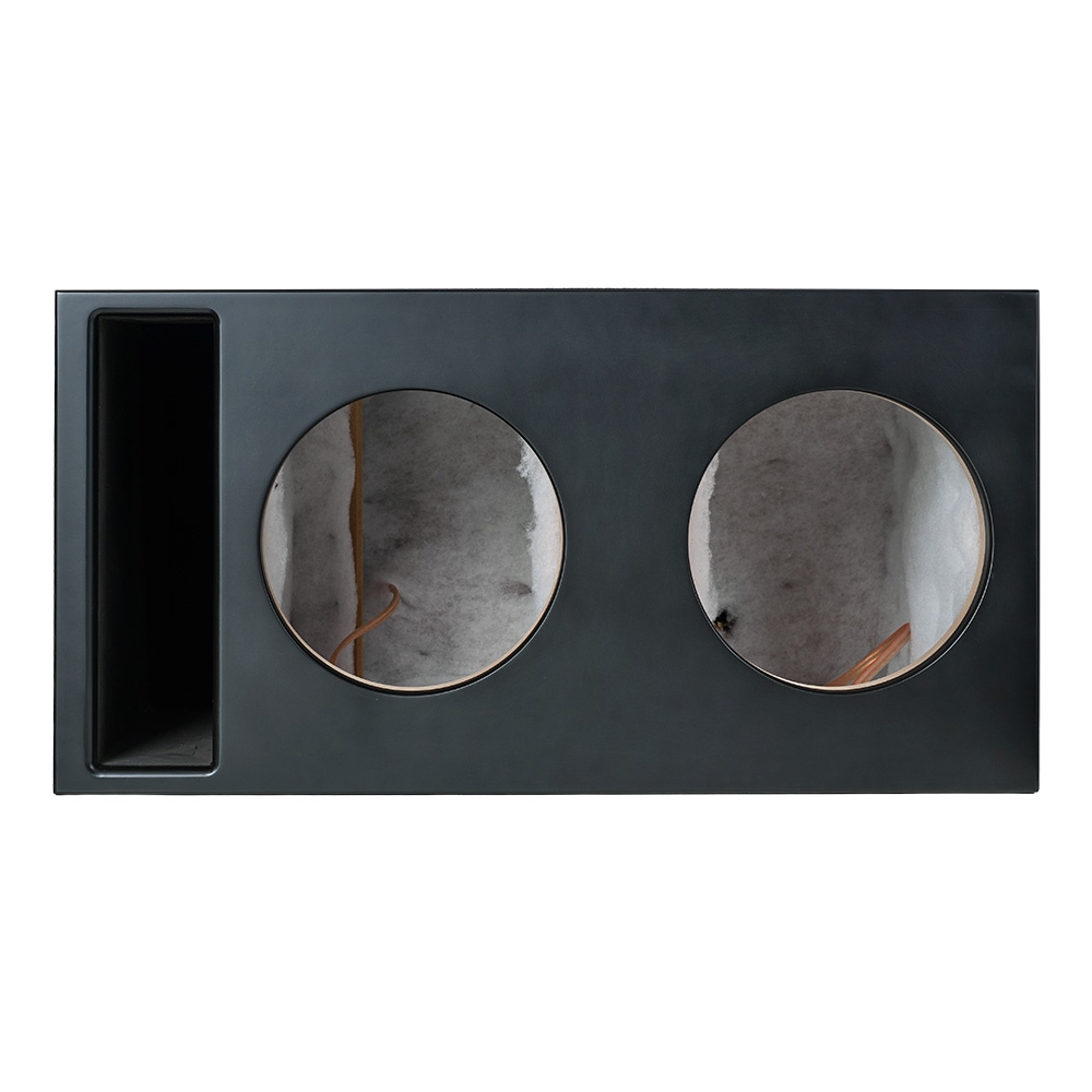 Portet 2x12 tommer Comp-kasse med 2 stk DS18 EXL-XX12.4DHE