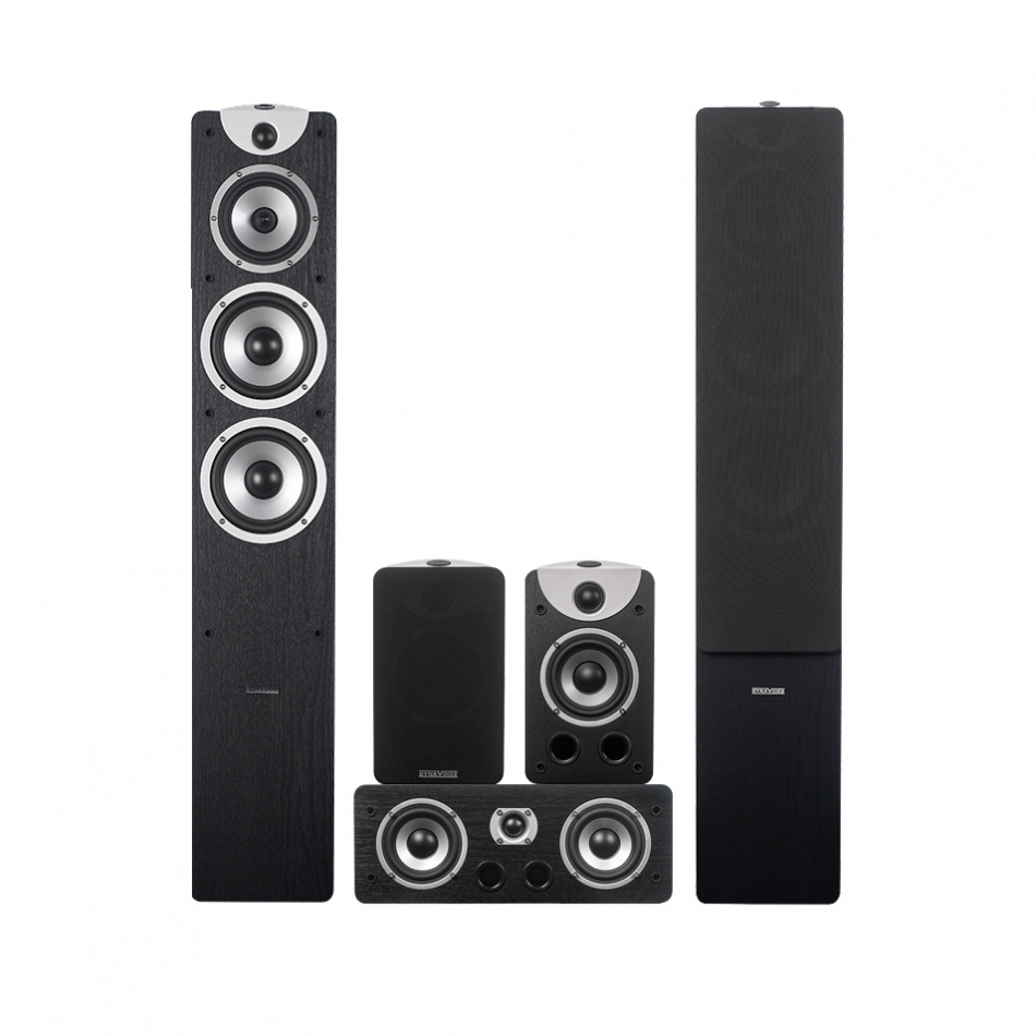 Dynavoice Magic F-7 EX V3 5.0 højttalersæt, sort