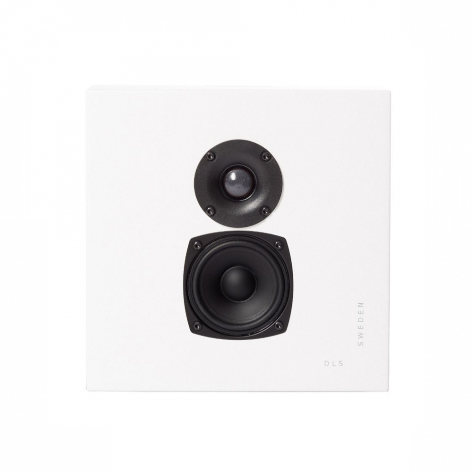 DLS Flatbox Midi v2 On-Wall 5.0 højtalerpakke, hvid