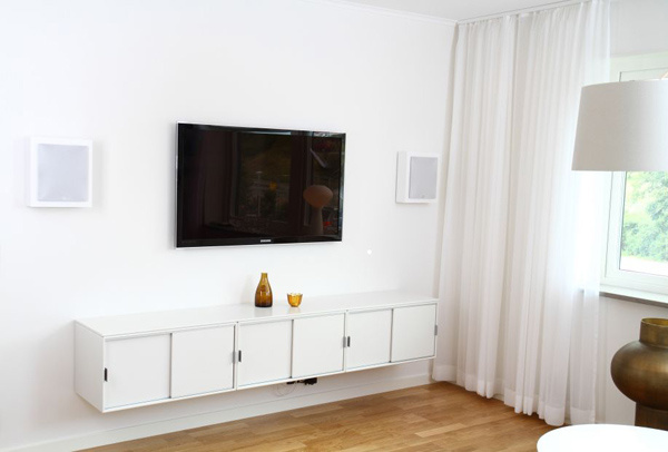 System One A50BT & 2-pak DLS Flatbox Slim Mini, stereopakke