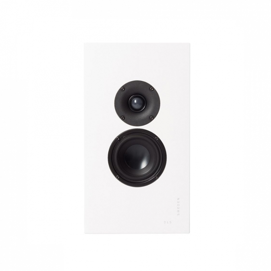 DLS Flatbox XL v2 On-Wall 5.0 højttalerpakke, hvid
