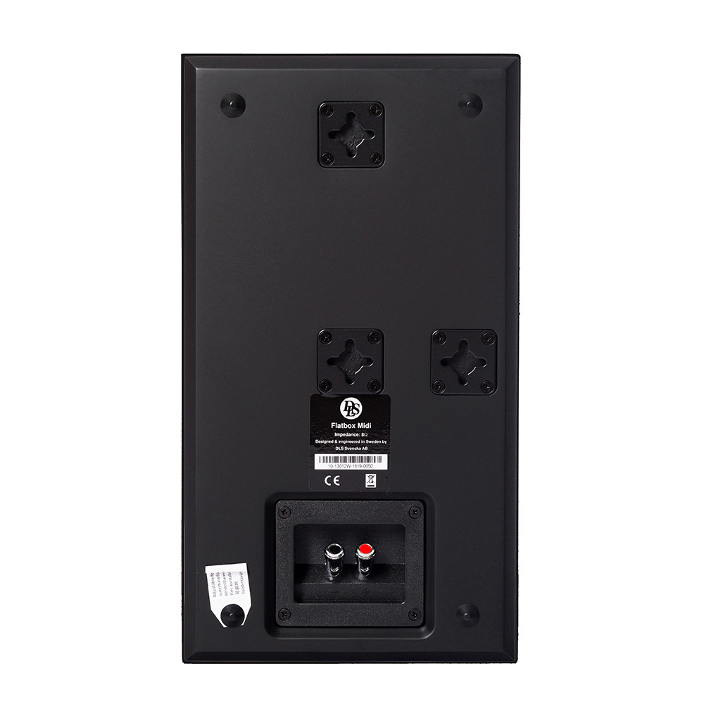 Dynavoice CA802BT, SC4B & 2 sæt mat sorte DLS Flatbox Midi