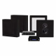 System One A50BT, SC4B & 2 par matsorte DLS Flatbox Mini System One A50BT, SC4B & 2 par matsorte DLS Flatbox Mini