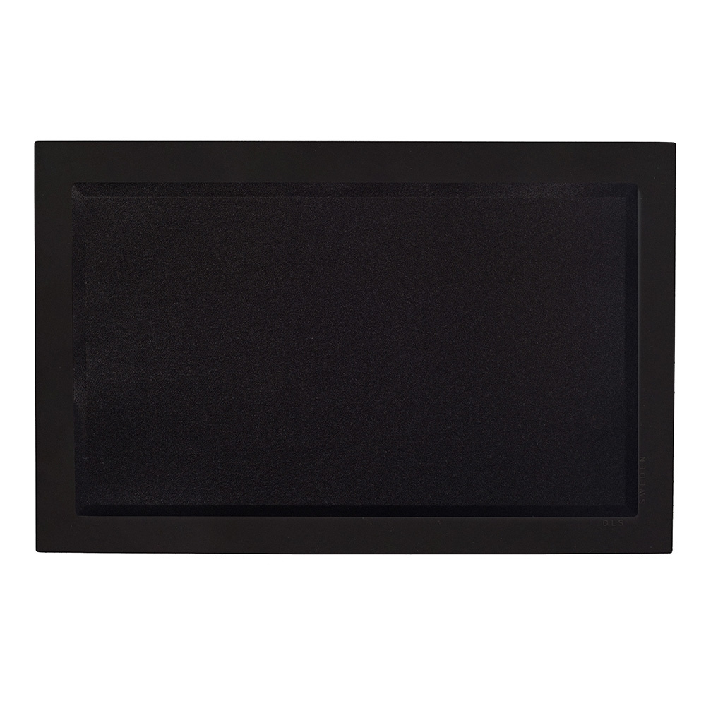 2-pak DLS Flatsub 8.2 vægmonteret aktiv subwoofer, mat sort