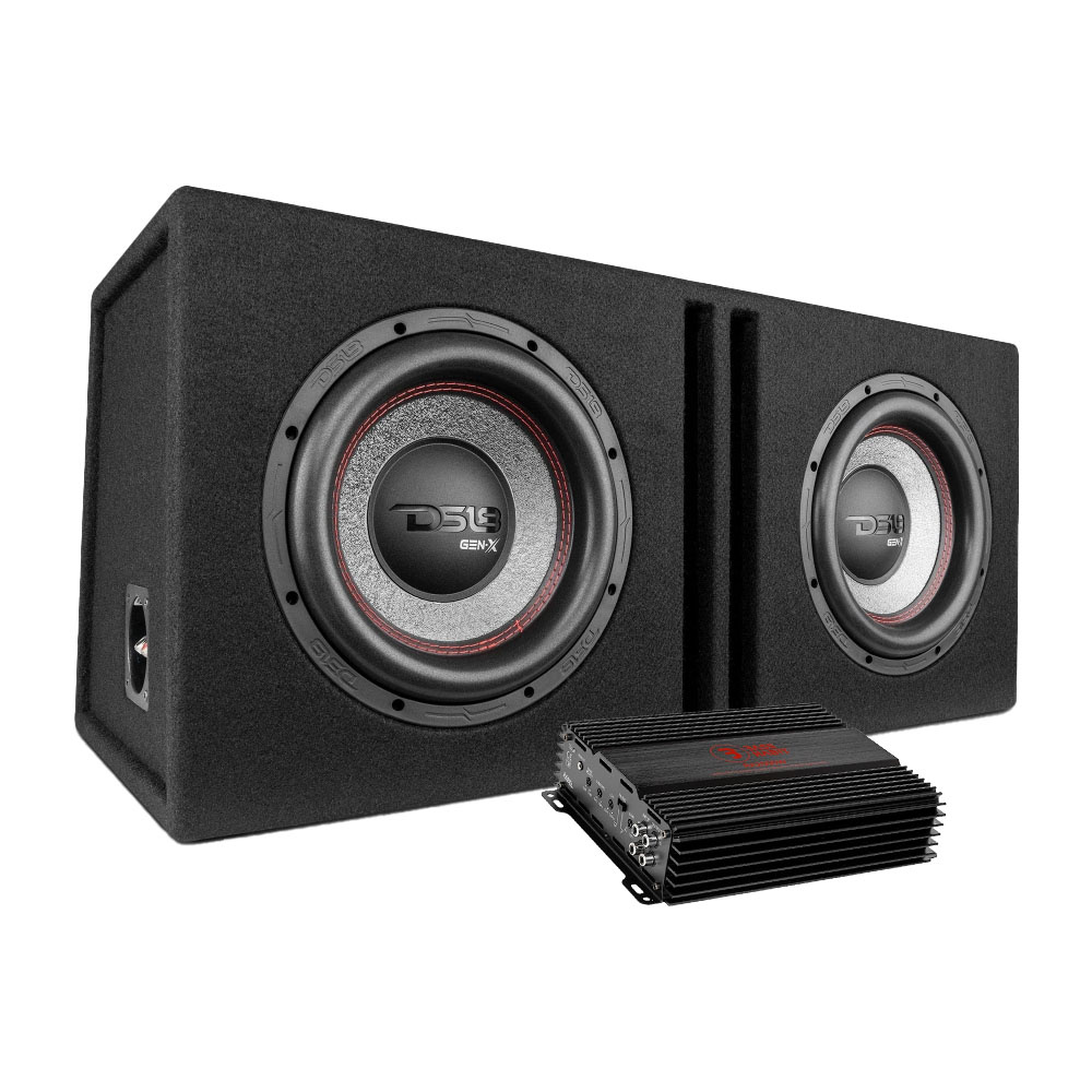 DS18 GEN-X210LD & Bass Habit Rebel RA2000W, basspakke