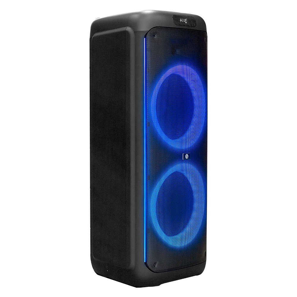 2-pak Arcsound HAZE XXL, tung festhøjttaler med trådløs mikrofon og Bluetooth