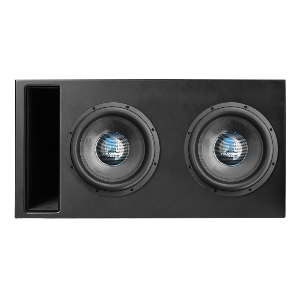 Portet 2x12 tommer Comp-kasse med 2 stk Hammer Tech HCU12D2
